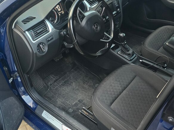 2016 Skoda Rapid I, синий, 750000 рублей - вид 15
