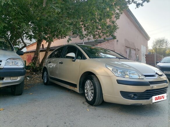 2007 Citroen C4 I, бежевый, 420000 рублей - вид 1