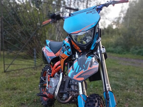 2023 Kayo Evolution YX125EM, оранжевый, 90000 рублей - вид 9