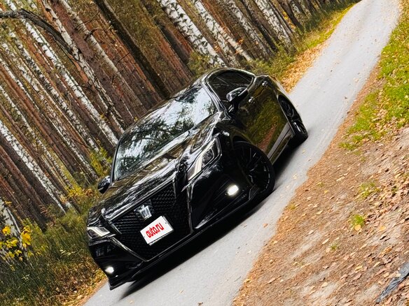 2017 Toyota Crown XIV (S210) Рестайлинг, чёрный, 3700000 рублей - вид 10