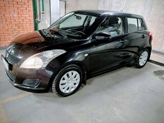 2013 Suzuki Swift IV Рестайлинг, чёрный, 1060000 рублей, вид 1