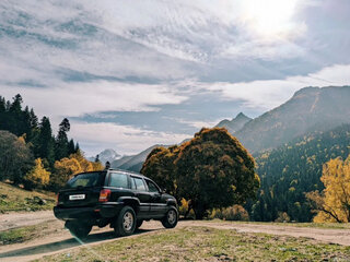 2004 Jeep Grand Cherokee II (WJ), чёрный, 1925000 рублей, вид 4