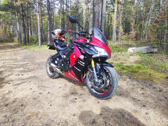 2018 Suzuki GSX-S 1000 F, красный, 980000 рублей
