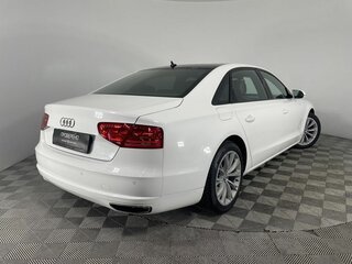 2011 Audi A8 Long III (D4), белый, 2750000 рублей, вид 4