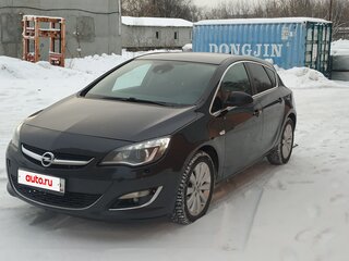 2014 Opel Astra J Рестайлинг, чёрный, 670000 рублей, вид 1