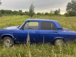 1995 Lada (ВАЗ) 2107, синий, 85000 рублей, вид 4