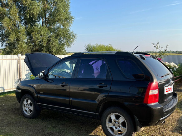 2006 Kia Sportage II, чёрный, 620000 рублей - вид 6