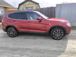 2012 BMW X3 20i xDrive II (F25), красный, 2000000 рублей, вид 2