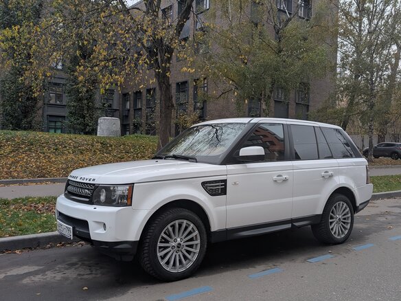 2012 Land Rover Range Rover Sport I Рестайлинг, белый, 1800000 рублей - вид 4