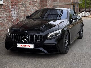 2016 Mercedes-Benz S-Класс AMG 63 AMG III (W222, C217), чёрный, 6500000 рублей, вид 1