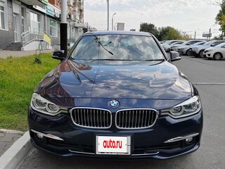 2016 BMW 3 серии 318i VI (F3x) Рестайлинг, синий, 1850000 рублей, вид 2