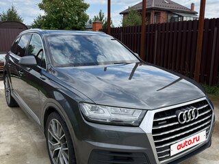 2015 Audi Q7 II (4M), серый, 3700000 рублей, вид 2