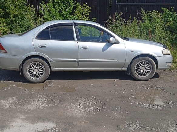 2007 Nissan Almera Classic I, серебристый, 220000 рублей - вид 2