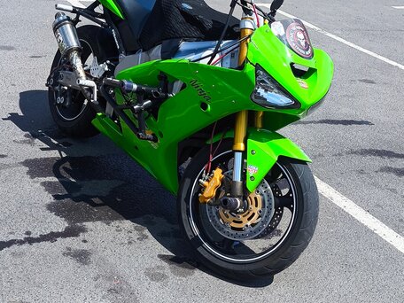 2004 Kawasaki ZX-6 Ninja, чёрный, 299999 рублей, вид 1