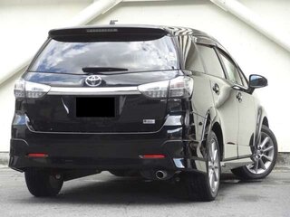 2017 Toyota Wish II Рестайлинг, чёрный, 1168000 рублей, вид 4