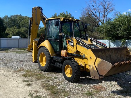 2012 Caterpillar 428, золотистый, 6100000 рублей, вид 1