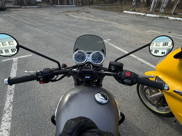 2016 Triumph Bonneville T120, серый, 1100000 рублей - вид 12