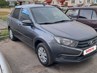 2019 Lada (ВАЗ) Granta I Рестайлинг, серый, 630000 рублей, вид 3