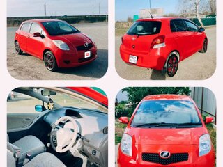 2010 Toyota Vitz II (XP90), красный, 560000 рублей, вид 5