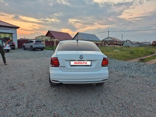 2020 Volkswagen Polo V Рестайлинг, белый, 1250000 рублей, вид 4