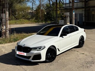 2020 BMW 5 серии 520d xDrive VII (G30/G31/G38) Рестайлинг, белый, 3990000 рублей, вид 1
