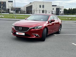 2016 Mazda 6 III (GJ) Рестайлинг, красный, 1350000 рублей, вид 4
