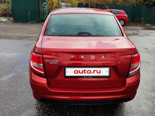 2021 Lada (ВАЗ) Granta I Рестайлинг, красный, 520000 рублей, вид 5