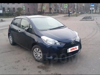 2017 Toyota Vitz III (XP130) Рестайлинг 2, синий, 950000 рублей, вид 1