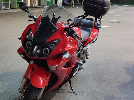 2002 Honda VFR 800, красный, 450000 рублей, вид 2