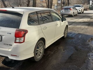 2013 Toyota Corolla Fielder XI (E160, E170, E180), белый, 1150000 рублей, вид 2