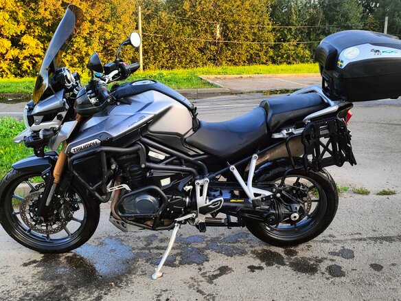 2013 Triumph Tiger Explorer, серый, 850000 рублей - вид 1