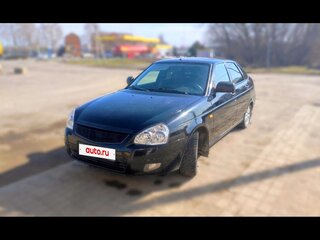 2013 Lada (ВАЗ) Priora I, чёрный, 420000 рублей, вид 1