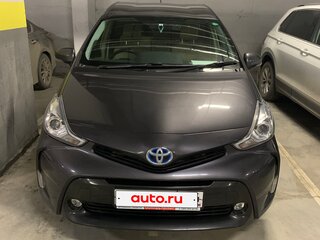 2016 Toyota Prius Alpha I (ZVW40/41) Рестайлинг, серый, 1700000 рублей, вид 2