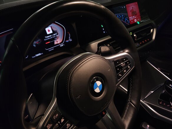 2020 BMW 3 серии 320d VII (G2x), белый, 4600000 рублей - вид 6