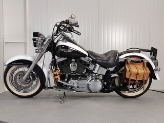 2007 Harley-Davidson Softail Deluxe, белый, 789000 рублей, вид 4
