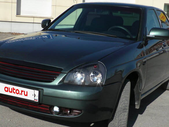 2008 Lada (ВАЗ) Priora I, серый, 390000 рублей - вид 1