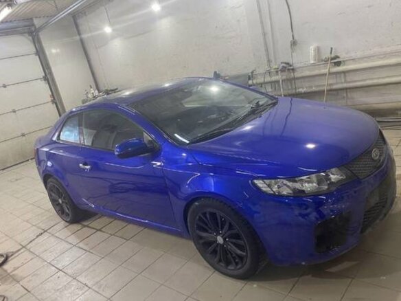 2012 Kia Cerato Koup II, голубой, 900000 рублей - вид 1