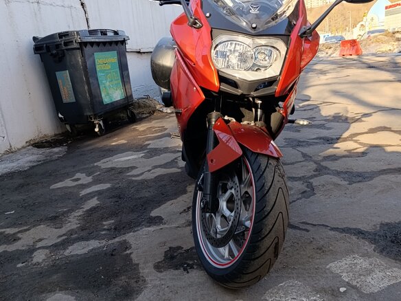2014 BMW F 800 GT, оранжевый, 700000 рублей - вид 2
