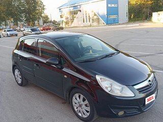 2007 Opel Corsa D, чёрный, 380000 рублей, вид 4