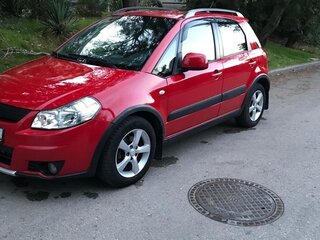 2008 Suzuki SX4 I (Classic), красный, 600000 рублей, вид 2