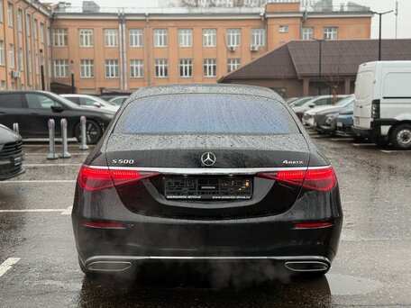 2026 Mercedes-Benz S-Класс 500 Long 4MATIC VII (W223), чёрный, 14290000 рублей, вид 5