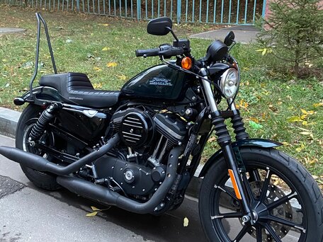 2021 Harley-Davidson Sportster 883, зелёный, 790000 рублей, вид 1