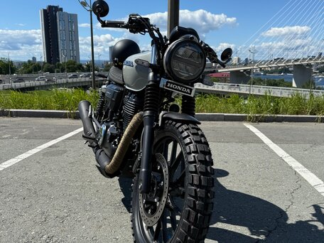 2022 Honda GB 350S, серый, 585000 рублей, вид 3