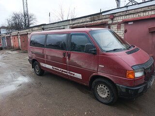 1996 Volkswagen Caravelle T4, красный, 730000 рублей, вид 2