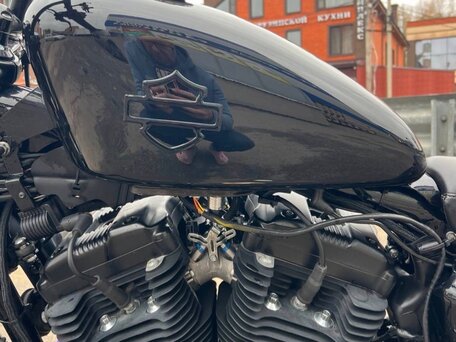 2012 Harley-Davidson Sportster 1200, чёрный, 610000 рублей, вид 4