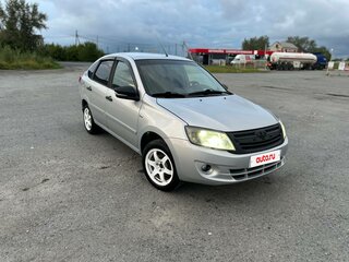 2014 Lada (ВАЗ) Granta I, серебристый, 480000 рублей, вид 2