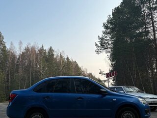 2018 Lada (ВАЗ) Granta I, синий, 700000 рублей, вид 4