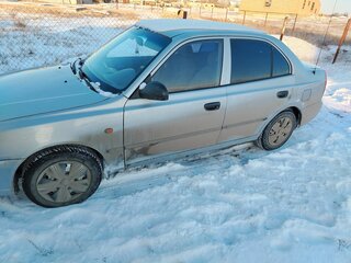 2005 Hyundai Accent ТагАЗ II, серебристый, 220000 рублей, вид 3