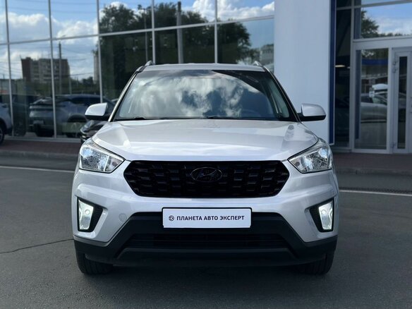 2021 Hyundai Creta I Рестайлинг, серебристый, 1794000 рублей - вид 5