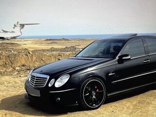 2004 Mercedes-Benz E-Класс 320 III (W211, S211), чёрный, 1280000 рублей, вид 1